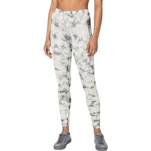 Lululemon Hi-Rise Shibori Wunder Under  Antique White Baltic Grey LeggingSize 4